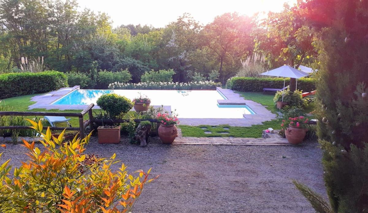 Tuscan Hills - Stonehouse, Garden & Pool Vicchio Exteriör bild