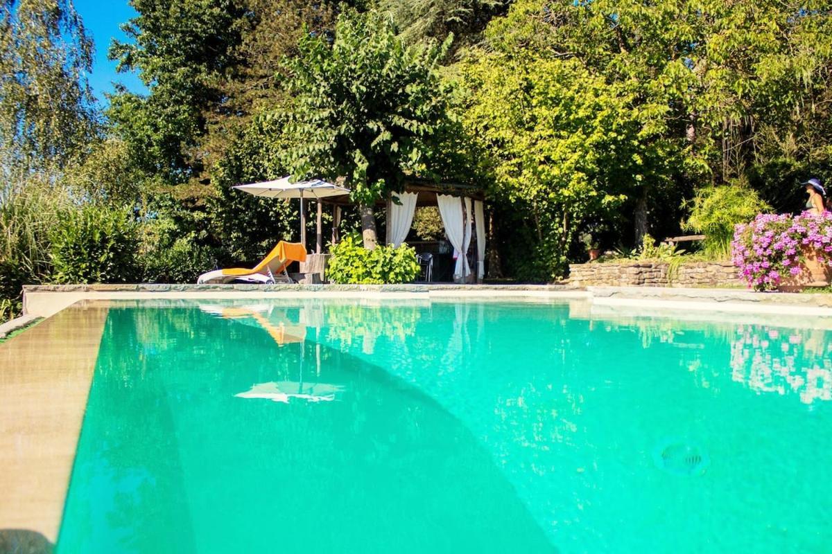 Tuscan Hills - Stonehouse, Garden & Pool Vicchio Exteriör bild