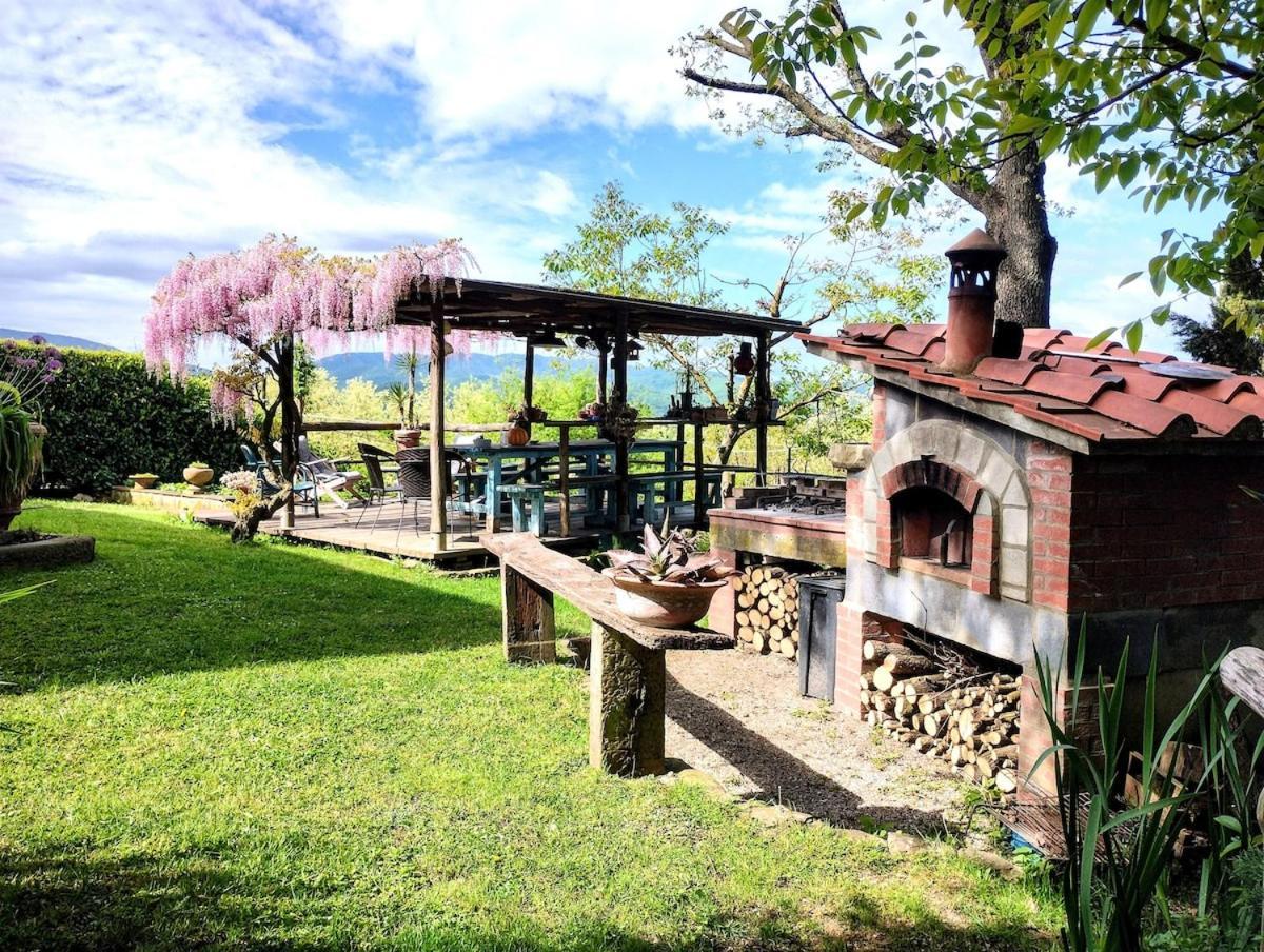 Tuscan Hills - Stonehouse, Garden & Pool Vicchio Exteriör bild